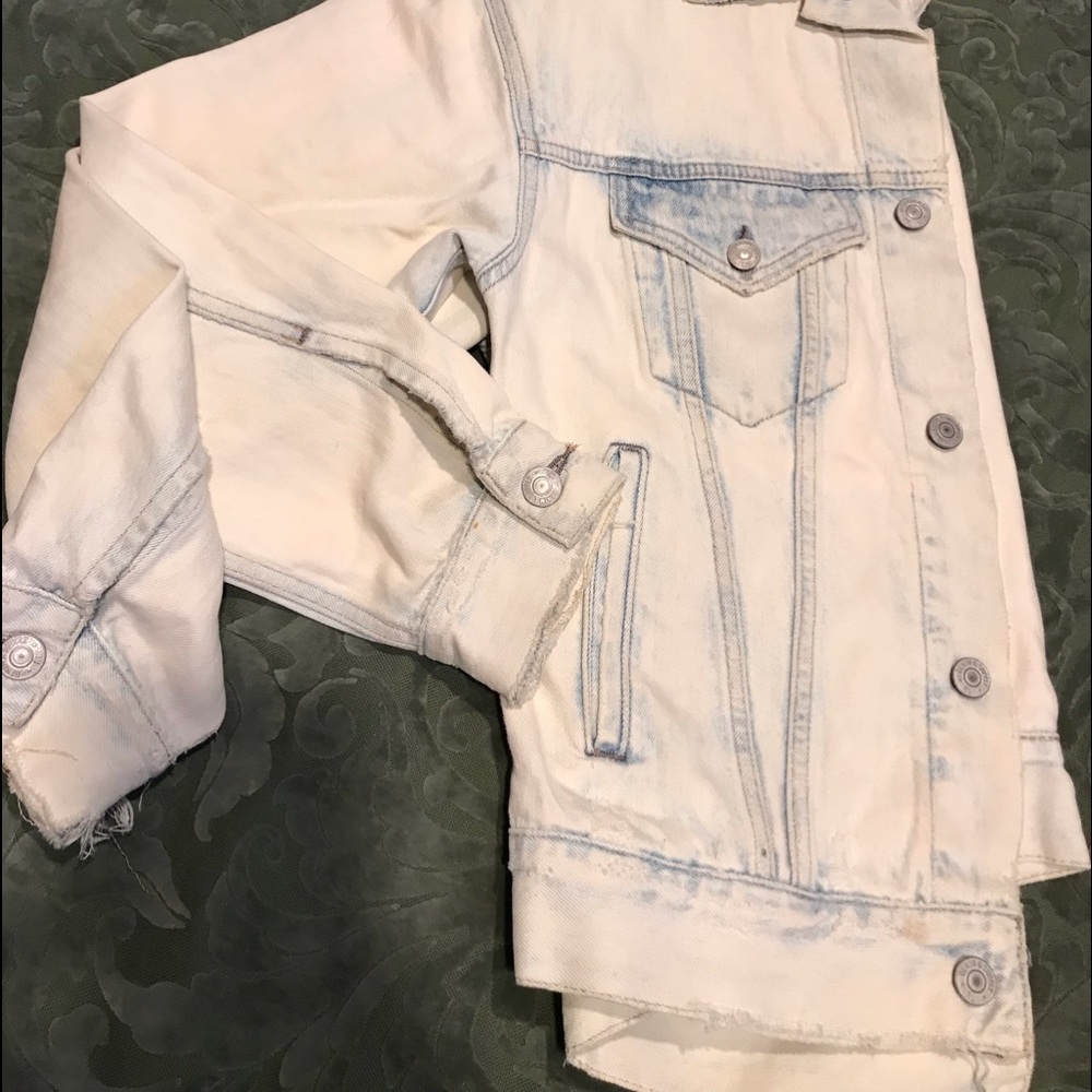Ralph Lauren Distressed Blue Jean Jacket